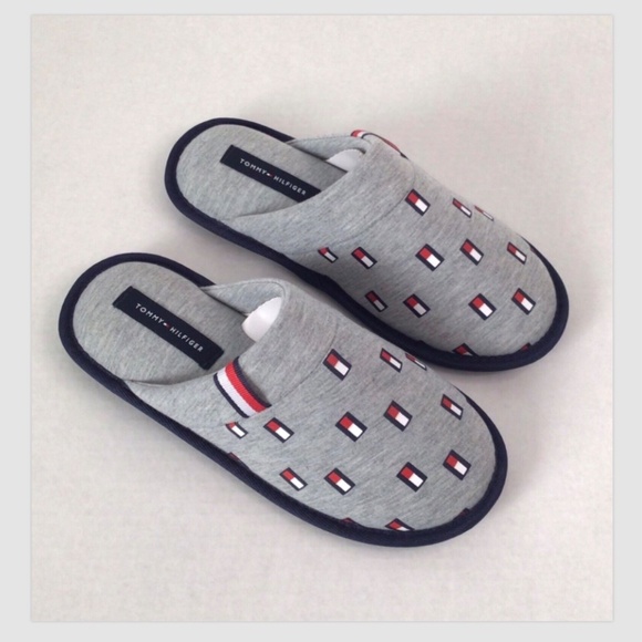 New Tommy Hilfiger Slippers Mens Size 8 - Picture 6 of 9